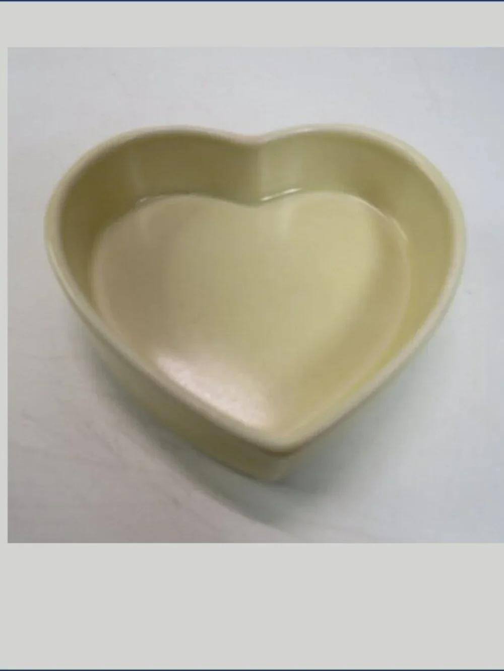 VTG Pfaltzgraff Village Heart Trinket Box Ceramic Covered Dish Rustic Farmhouse